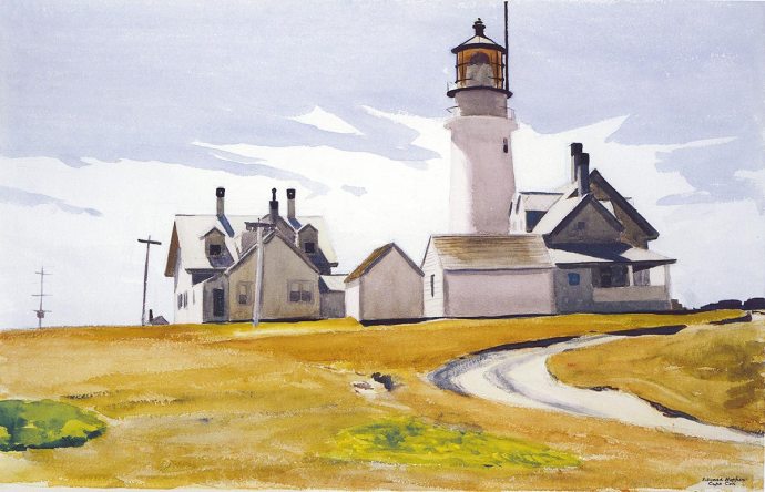 Edward-Hopper-Highland-Lighthouse
