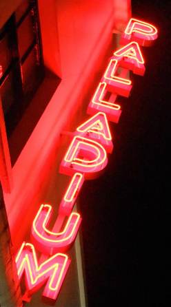 Palladium Theatre neon Sign London West End
