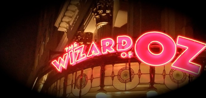 Wizard of Oz London West End Neon Sign
