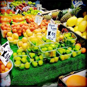 Brixton market fruit stall