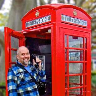 Mark Wallis London Red Telephone Box The Vibes