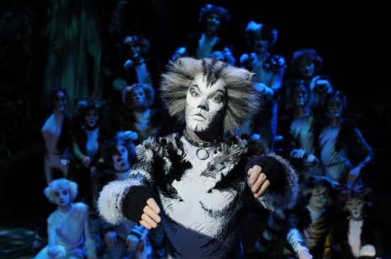 Ben Palmer as Munkustrap Cats Musical UK Tour Photo Alessandro Pinna