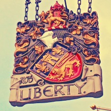 Liberty Store sign London by Mark Wallis on thevibes.me